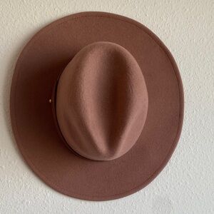 Lack Of Color Brown Wool Hat